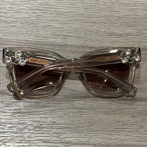 Jimmy Choo MAGGI-S Crystal Transparent size 51/21/140 Sunglasses FOR FRAMES ONLY